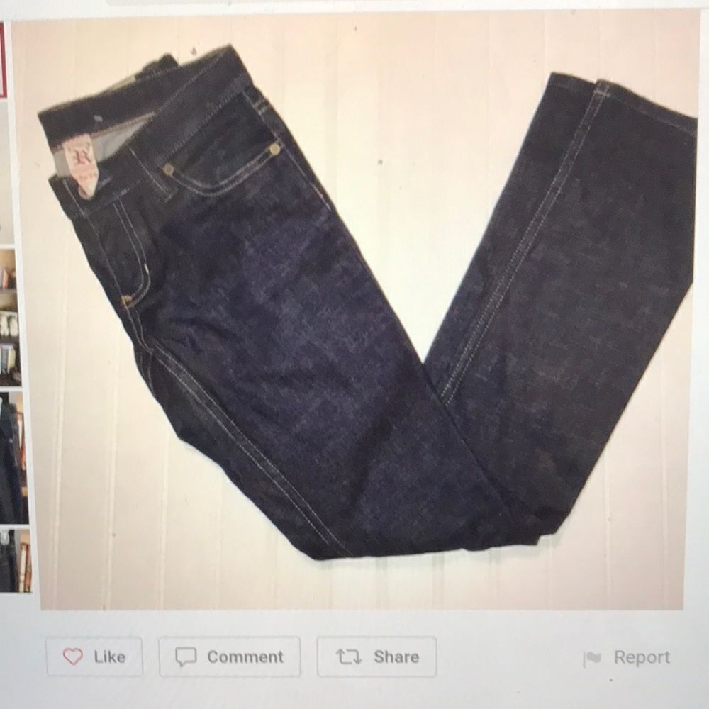 NWOT Ralph Lauren Rigby Jeans size 25 x 34